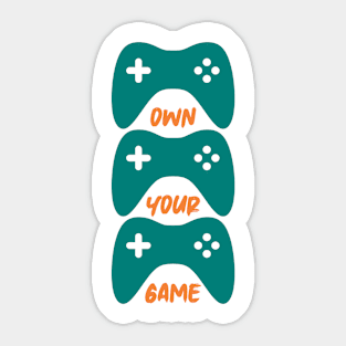 Gamer T-Shirt Sticker